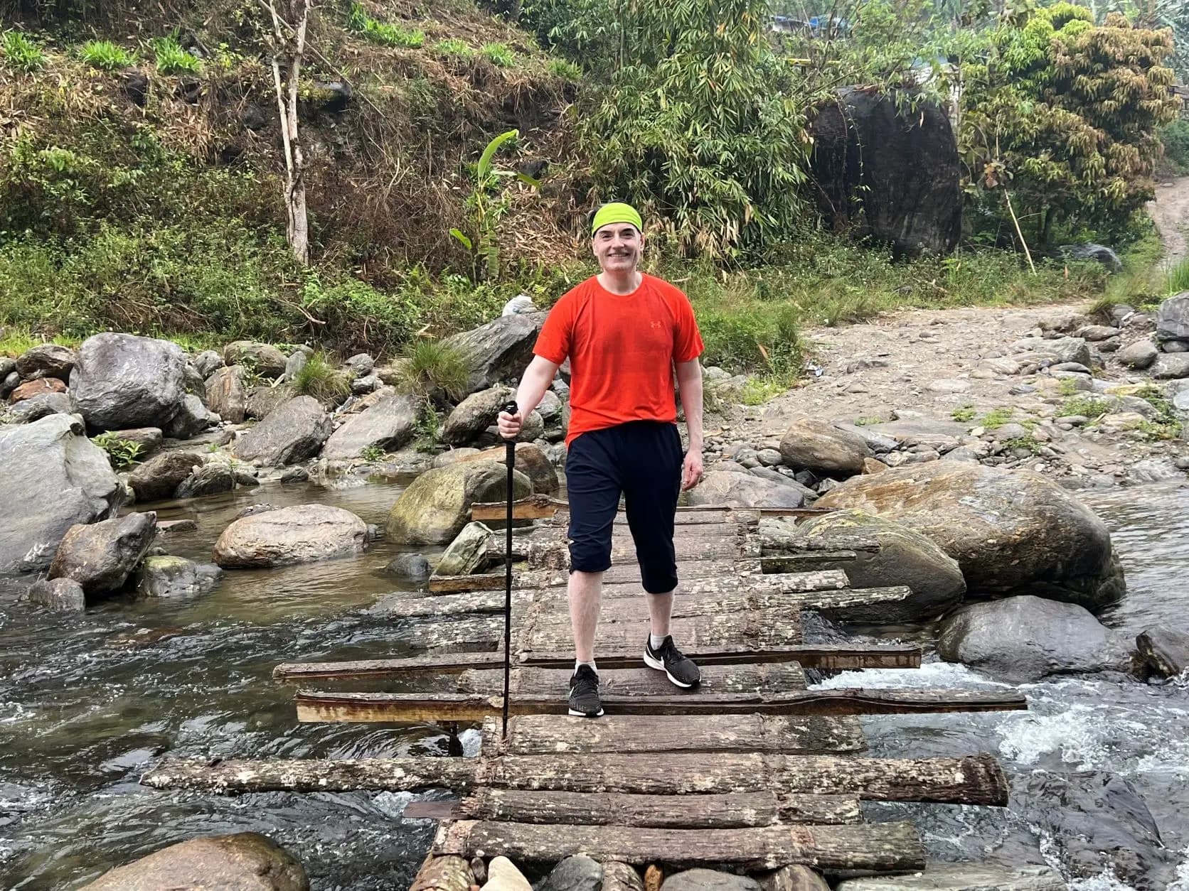 An entrepreneurial  hike through the woods...