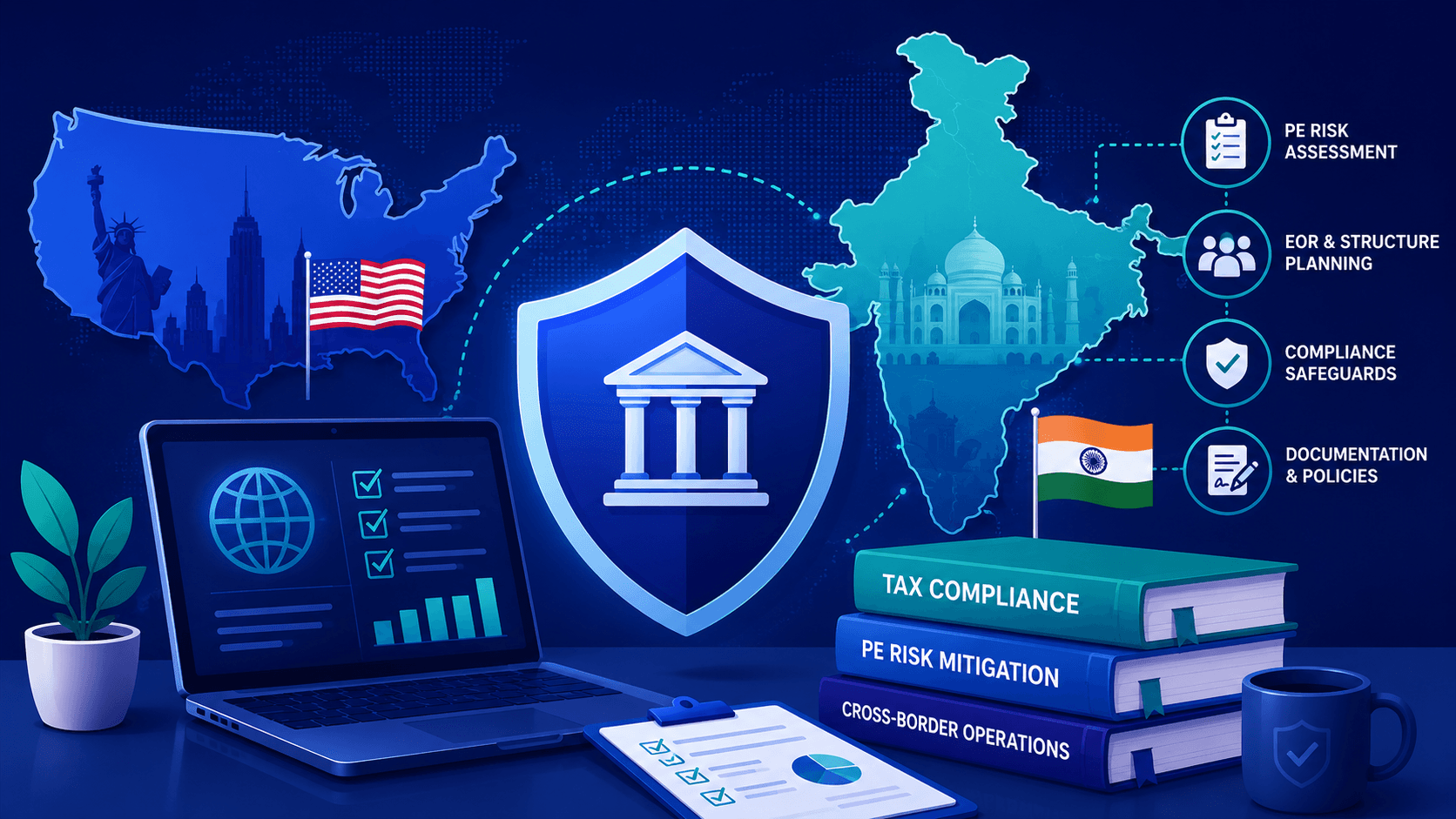 Permanent Establishment Risk: How US Companies Avoid It When Hiring in India