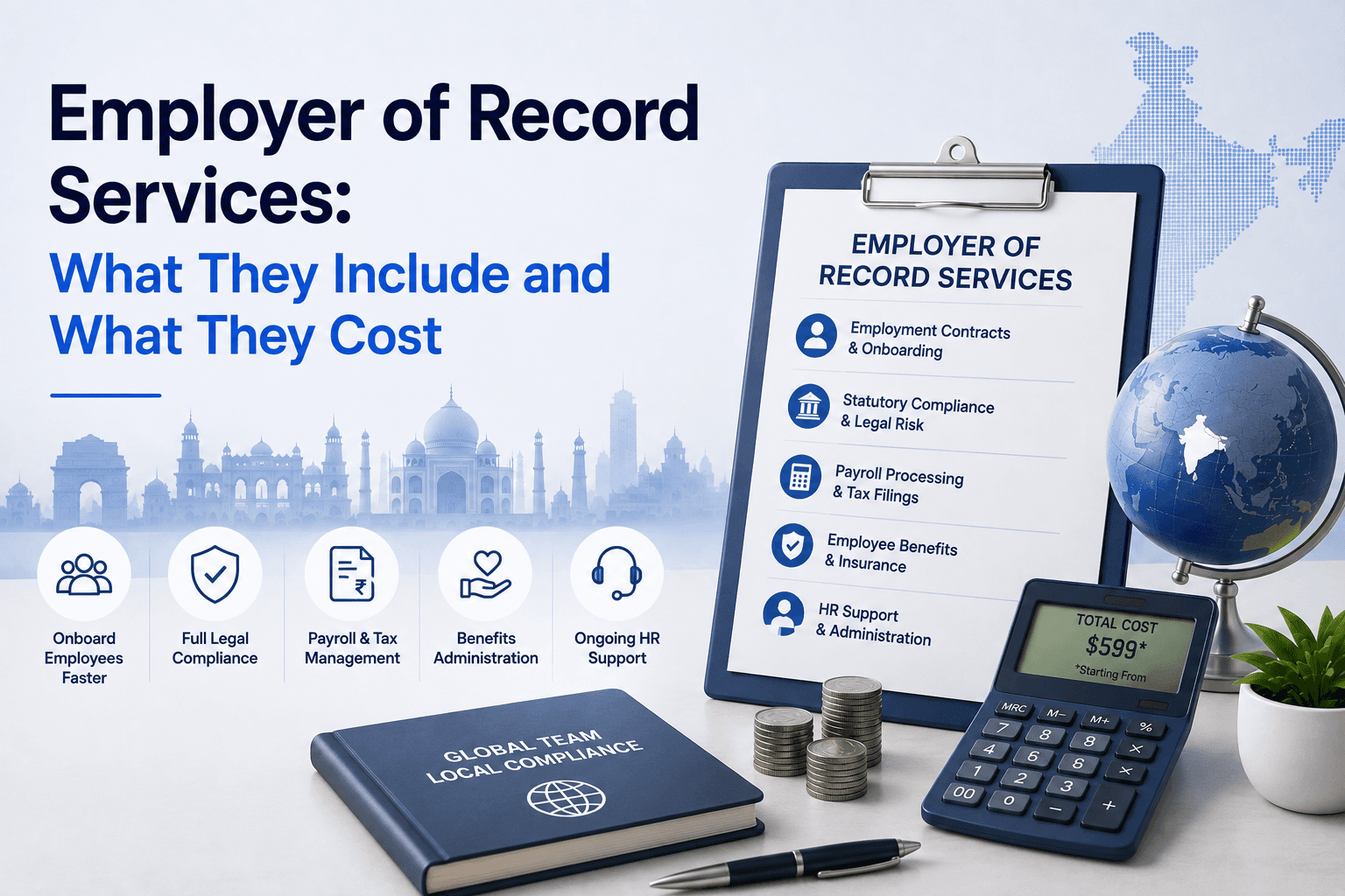 Employer of Record Services: What They Include and What They Cost