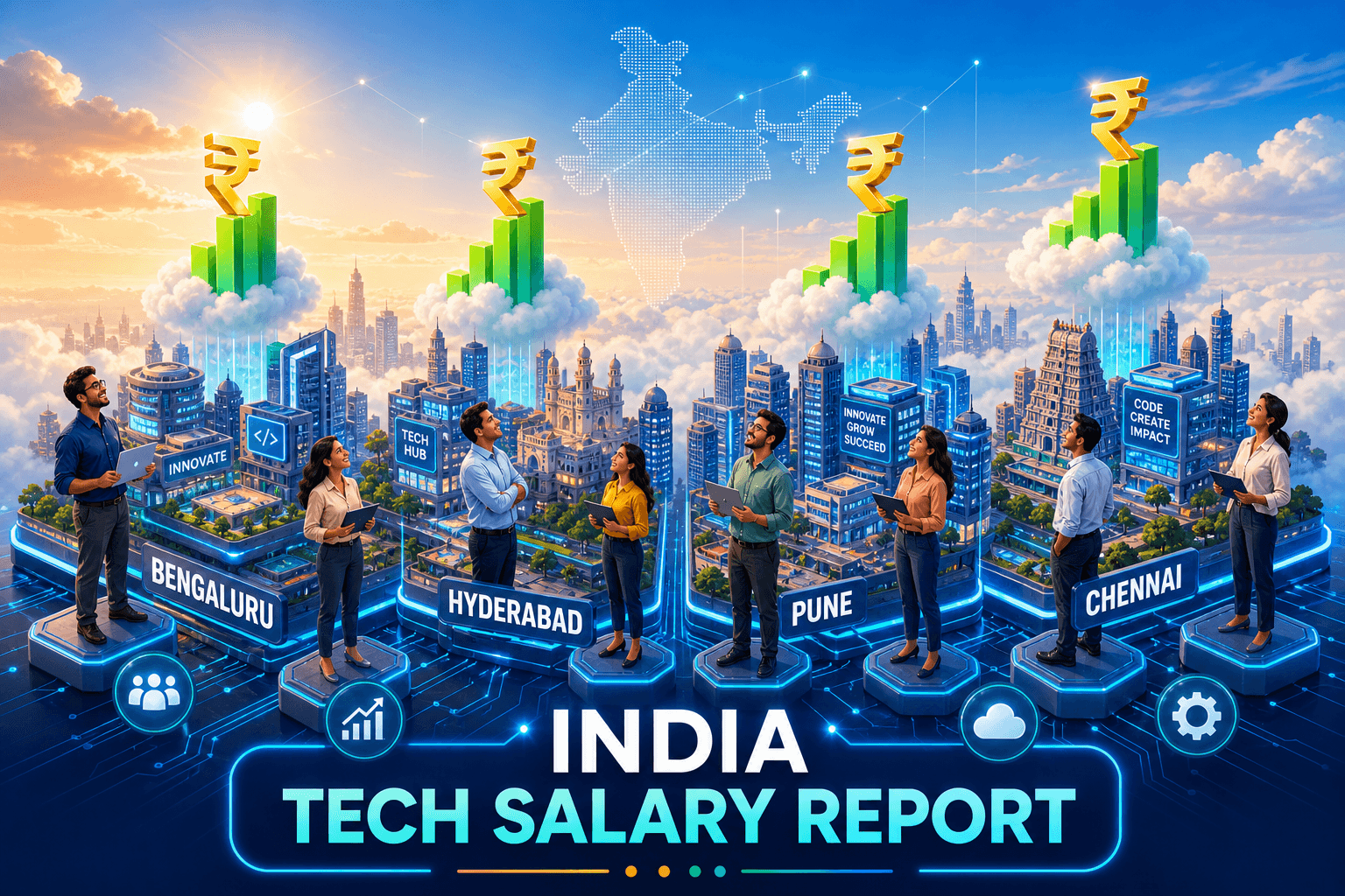 India Tech Salary Report 2026: 25+ roles across 5 cities India Tech Salary Report 2026: 25+ roles across 5 cities